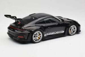 Porsche 911 992 GT3 RS Noir Avec Jantes Argent Minichamps 1:18 155062231 Métal — image 2 sur 6