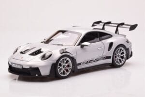 Porsche 911 992 GT3 RS Ice Gris Norev 1:18 187359 Métal
