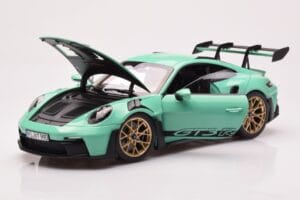 Porsche 911 992 GT3 RS Mint Vert Norev 1:18 187362 Métal — image 2 sur 8
