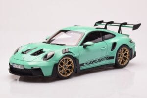 Porsche 911 992 GT3 RS Mint Vert Norev 1:18 187362 Métal