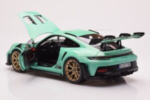 Porsche 911 992 GT3 RS Mint Vert Norev 1:18 187362 Métal — image 5 sur 8