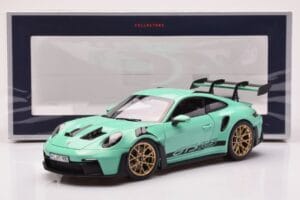 Porsche 911 992 GT3 RS Mint Vert Norev 1:18 187362 Métal — image 8 sur 8