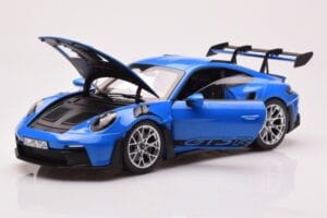 Porsche 911 992 GT3 RS Sharkblue Norev 1:18 187358 Métal — image 2 sur 8
