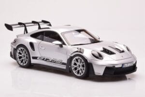 Porsche 911 992 GT3 RS Argent Métallique Norev 1:18 187357 Métal — image 6 sur 8