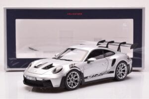 Porsche 911 992 GT3 RS Argent Métallique Norev 1:18 187357 Métal — image 8 sur 8