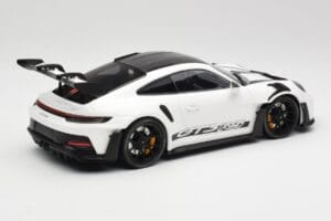 Porsche 911 992 GT3 RS Blanc & Roues Noires Minichamps 1:18 155062230 Métal — image 2 sur 6