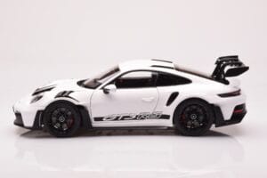 Porsche 911 992 GT3 RS Blanc Norev 1:18 187361 Métal — image 4 sur 8