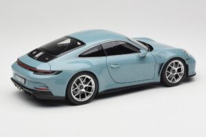 Porsche 911 992 S/T Meissen Blue Norev 1:18 187470 Métal — image 3 sur 8