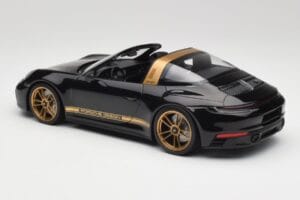 Porsche 911 992 Targa Porsche Design Noir & Or Concept Minichamps 1:18 PORSCHE001 Métal — image 5 sur 6