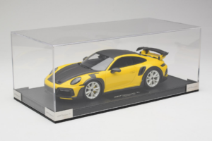 Porsche 911 992 TechArt GTstreet R Jaune Avec Roues Blanches TechArt 1:18 REMC015 Résine — image 5 sur 6