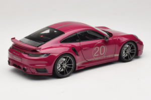 Porsche 911 992 Turbo S Coupe Sport Design Rouge Minichamps 1:18 113069075 Métal — image 3 sur 8
