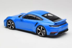 Porsche 911 992 Turbo S Gentian Bleu Minichamps 1:18 155069074 Métal — image 5 sur 6