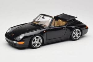Porsche 911 993 Cabriolet Noir UT Models 1:18 27806-U1 Métal