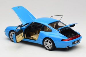 Porsche 911 993 Carrera Blue Metallic AUTOart 1:18 78133 Métal — image 5 sur 8