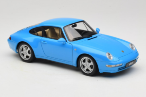 Porsche 911 993 Carrera Blue Metallic AUTOart 1:18 78133 Métal — image 6 sur 8