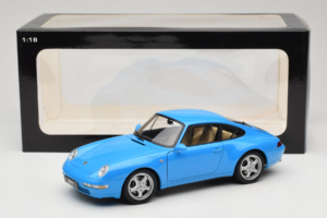 Porsche 911 993 Carrera Blue Metallic AUTOart 1:18 78133 Métal — image 8 sur 8