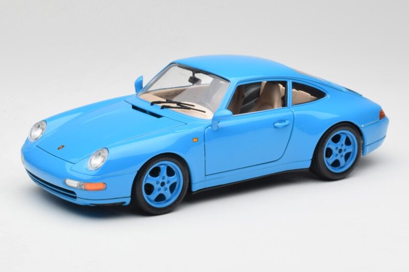 Porsche 911 993 Carrera Bleu Bburago 1:18 3060 Métal