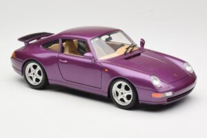 Porsche 911 993 Carrera Violet Bburago 1:18 3060-M2 Métal — image 6 sur 8