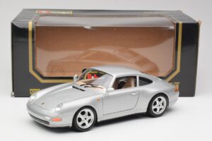 Porsche 911 993 Carrera Argent Bburago 1:18 3050-M1 Métal — image 2 sur 8
