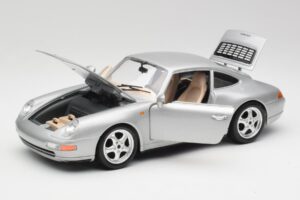 Porsche 911 993 Carrera Argent Bburago 1:18 3050-M1 Métal — image 8 sur 8