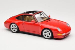 Porsche 911 993 Carrera Targa Rouge UT Models 1:18 27821 Métal — image 6 sur 8