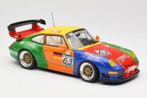 Porsche 911 993 GT2 #63 H. Muller / T. Trunk IMSA 1998 UT Models 1:18 39812 Métal — image 6 sur 8