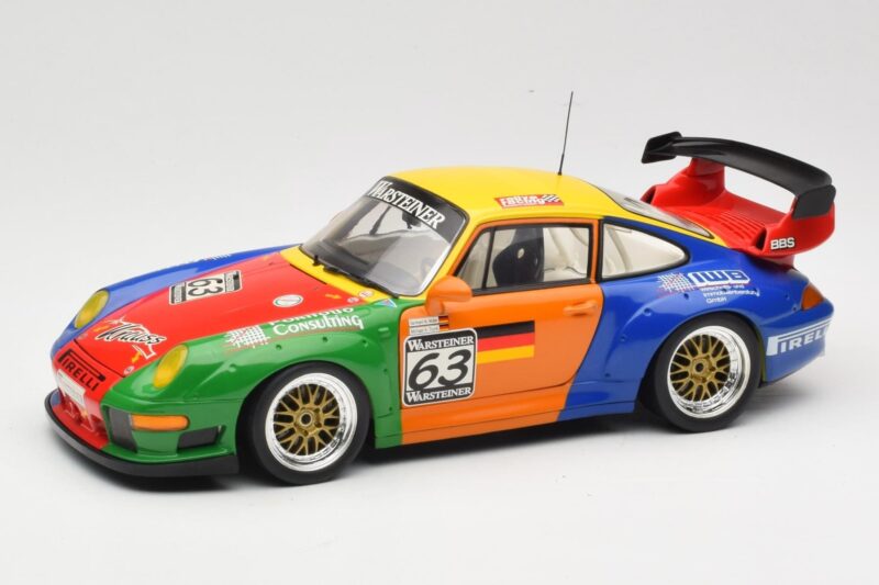 Porsche 911 993 GT2 #63 H. Muller / T. Trunk IMSA 1998 UT Models 1:18 39812 Métal