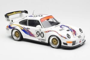 Porsche 911 993 GT2 #90 Vert / Franco / K. Koen Daytona 24 Hours 1998 UT Models 1:18 39813 Métal — image 6 sur 8