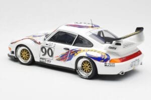Porsche 911 993 GT2 #90 Vert / Franco / K. Koen Daytona 24 Hours 1998 UT Models 1:18 39813 Métal — image 7 sur 8