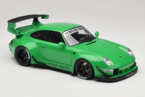 Porsche 911 993 RWB Vert GT Spirit 1:18 GT074 Résine — image 4 sur 6