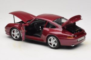Porsche 911 993 Turbo Rouge Anson 1:18 30320-W Métal — image 5 sur 8