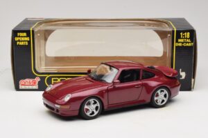 Porsche 911 993 Turbo Rouge Anson 1:18 30320-W Métal — image 8 sur 8
