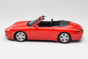 Porsche 911 996 Cabriolet Rouge Gate 1:18 1051 Métal — image 4 sur 8