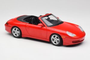 Porsche 911 996 Cabriolet Rouge Gate 1:18 1051 Métal — image 6 sur 8