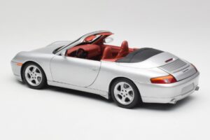 Porsche 911 996 Cabriolet Argent Gate 1:18 1052 Métal — image 7 sur 8