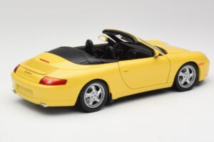 Porsche 911 996 Cabriolet Speed Jaune UT Models 1:18 27906 Métal — image 3 sur 8