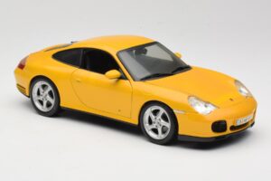 Porsche 911 996 Carrera 4S Jaune Maisto 1:18 WAP02101610 Métal — image 6 sur 8