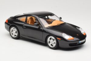 Porsche 911 996 Carrera Noir Bburago 1:18 3385-M2 Métal — image 6 sur 8