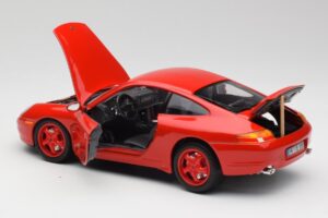 Porsche 911 996 Carrera Rouge Édition Limitée Bburago 1:18 3385-M1 Métal — image 5 sur 8