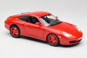 Porsche 911 996 Carrera Rouge Édition Limitée Bburago 1:18 3385-M1 Métal — image 6 sur 8