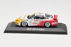 Porsche 911 996 GT3 Cup #1 M. Becker Carrera Cup 2003 Minichamps 1:43 WAP02007210 Métal