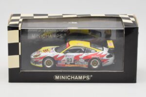 Porsche 911 996 GT3 Cup #93 L. Luhr / G. Maassen / E. Collard 24 Hours of Le Mans 2003 Minichamps 1:43 S5527 Métal — image 4 sur 4