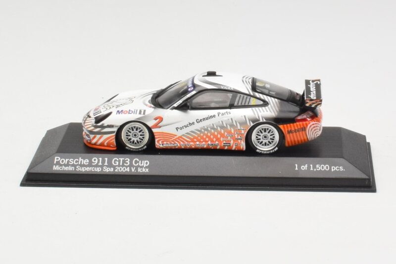 Porsche 911 996 GT3 Cup #2 VIP Car 2000 Minichamps 1:43 WAP020XXX15 Métal