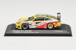 Porsche 911 GT3 RS #77 Konopka / McCormick 12 Hours of Sebring 2007 Minichamps 1:43 400076977 Métal