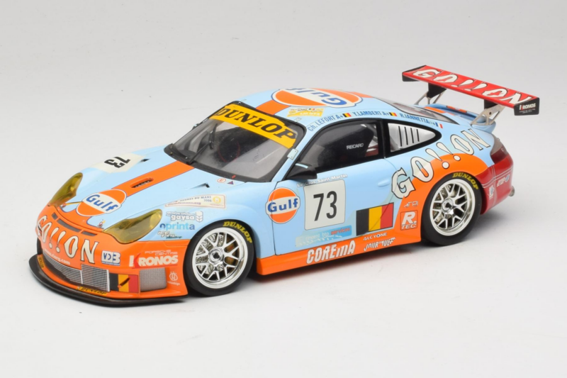 Porsche 911 996 GT3 RSR #73 Y. Lambert / C. Lefort / R. Iannetta 24 Hours of Le Mans 2006 Minichamps 1:18 100066473 Métal