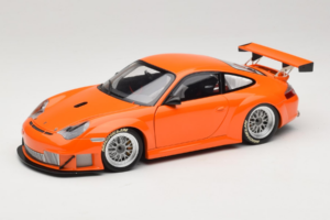 Porsche 911 996 GT3 RSR Orange ALMS 2004 Minichamps 1:18 100046402 Métal