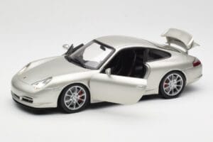 Porsche 911 996 GT3 Argent Hot Wheels 1:18 C2590 Métal — image 2 sur 8