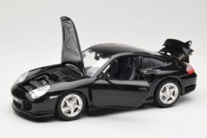 Porsche 911 996 Turbo Noir Bburago 1:18 3367 Métal — image 2 sur 8