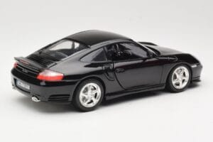 Porsche 911 996 Turbo Noir Bburago 1:18 3367 Métal — image 3 sur 8
