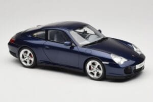 Porsche 911 996.2 Carrera 4S Bleu Foncé GT Spirit 1:18 GT938 Résine — image 4 sur 6